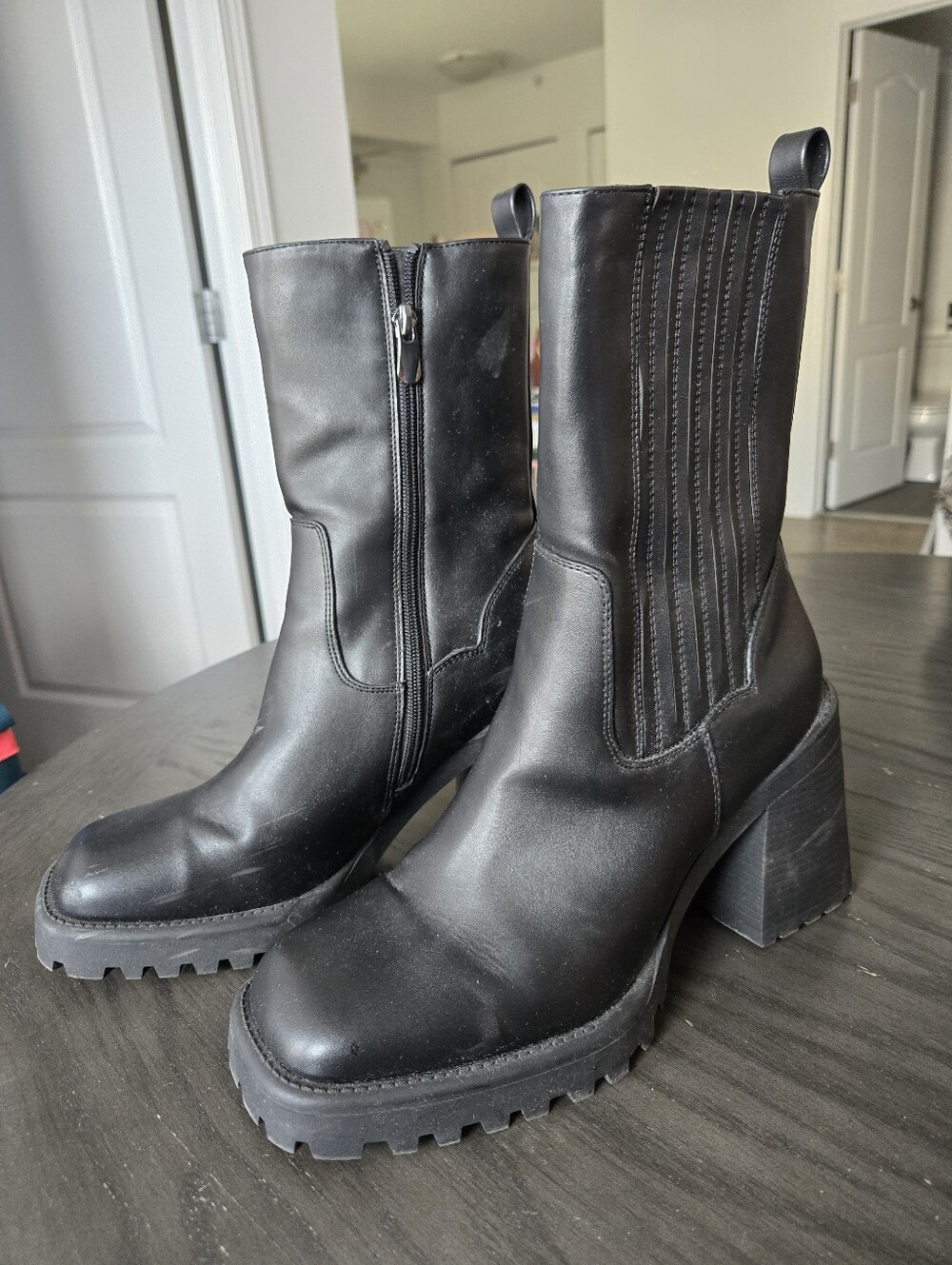 Block Heel Steve Madden Ankle Boots